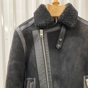 ALLSAINTS SHEARLING